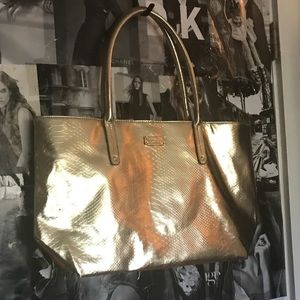 Michael Kors Gold Large Bag